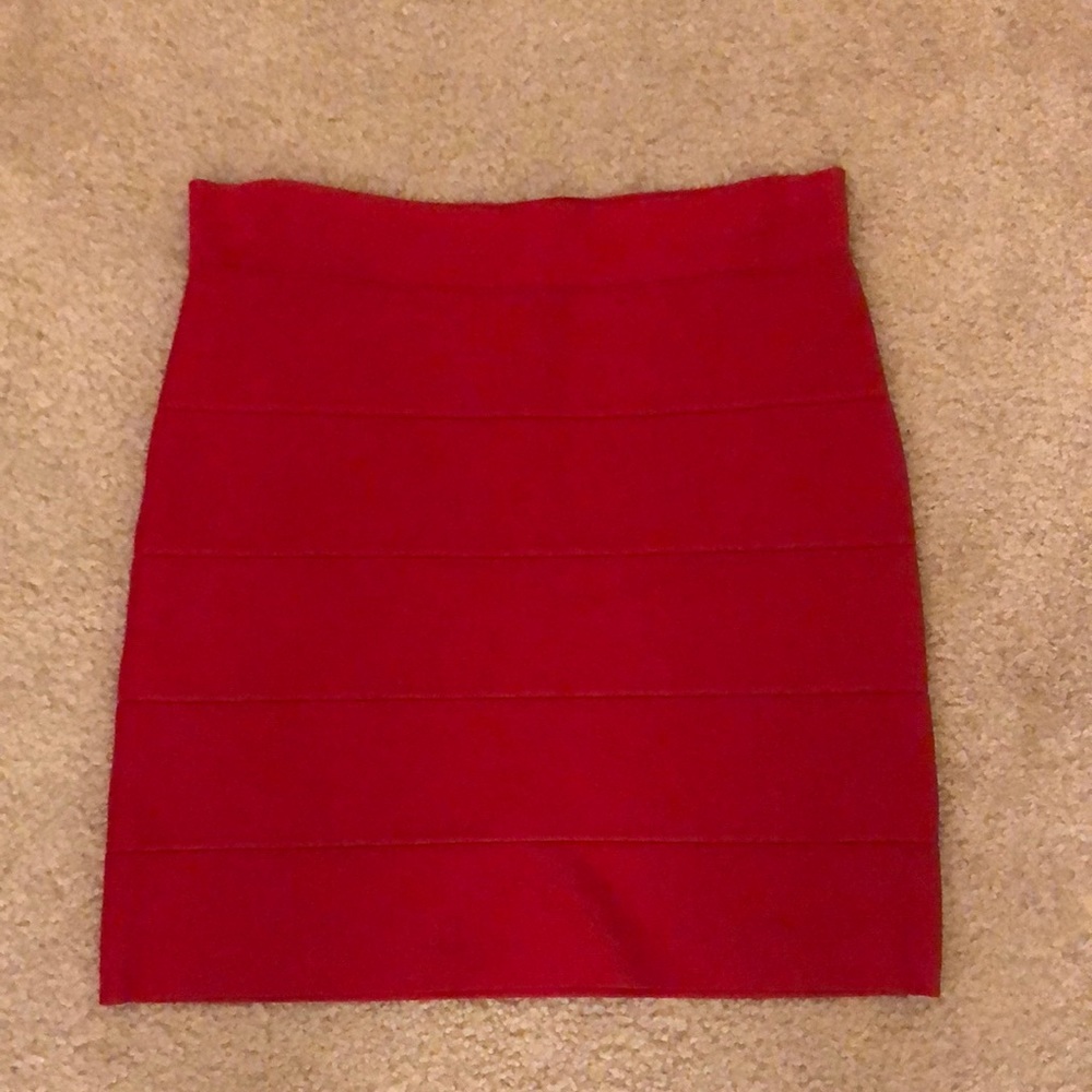 BCBGMAXAZRIA Simone bandage Skirt Size L